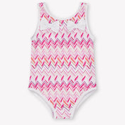 Missoni Baby Girls Swimwear In Pink