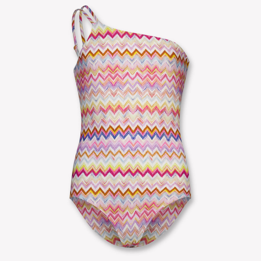 Missoni Kids Girls Swimwear In Fuchsia