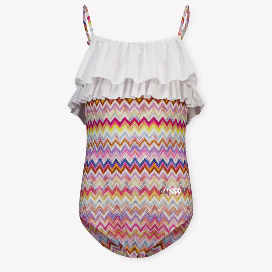 Missoni Girls Swimwear in Fuchsia