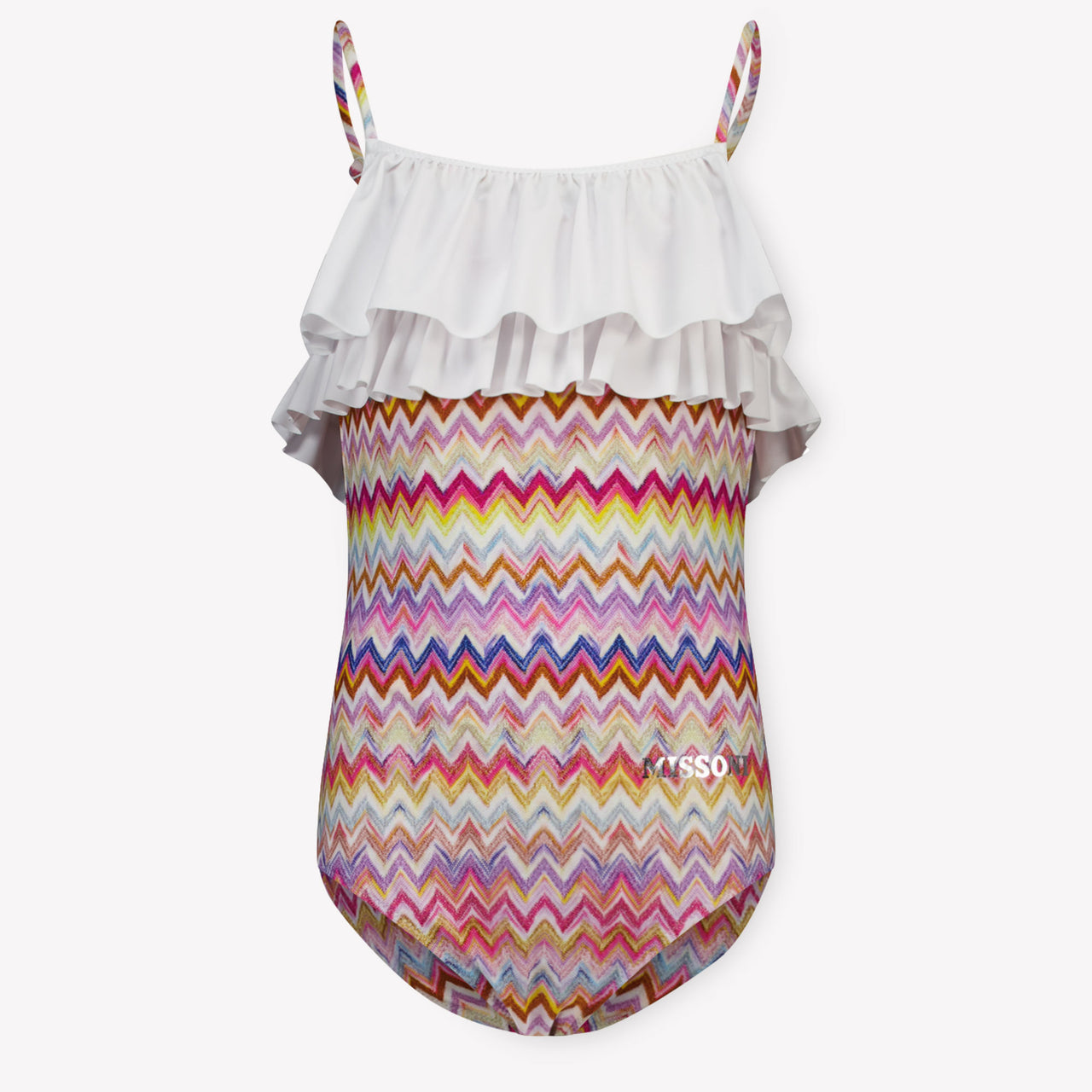 Missoni Kinder Meisjes Zwemkleding In Fuchsia