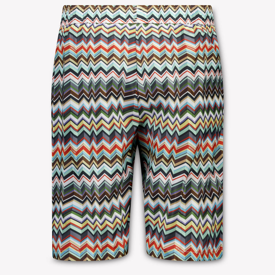 Missoni Kids Boys Swimwear In Army