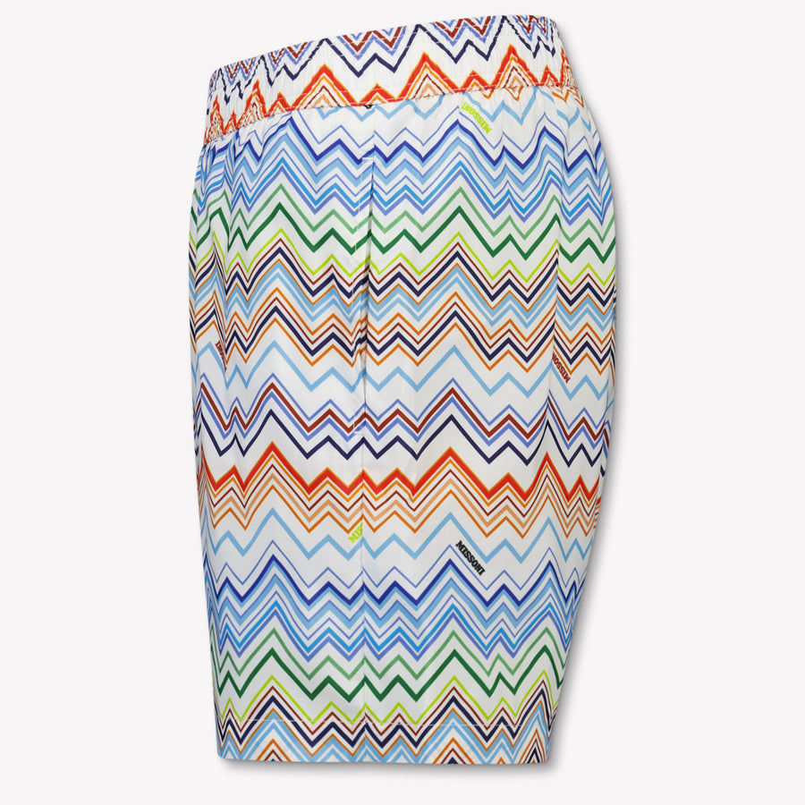 Missoni Kids Boys Swimwear In White