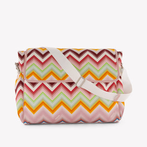 Missoni Baby Girls Diaper Bag In Light Pink