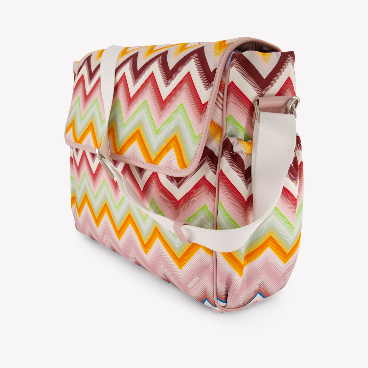 Missoni Baby Girls Diaper Bag In Light Pink
