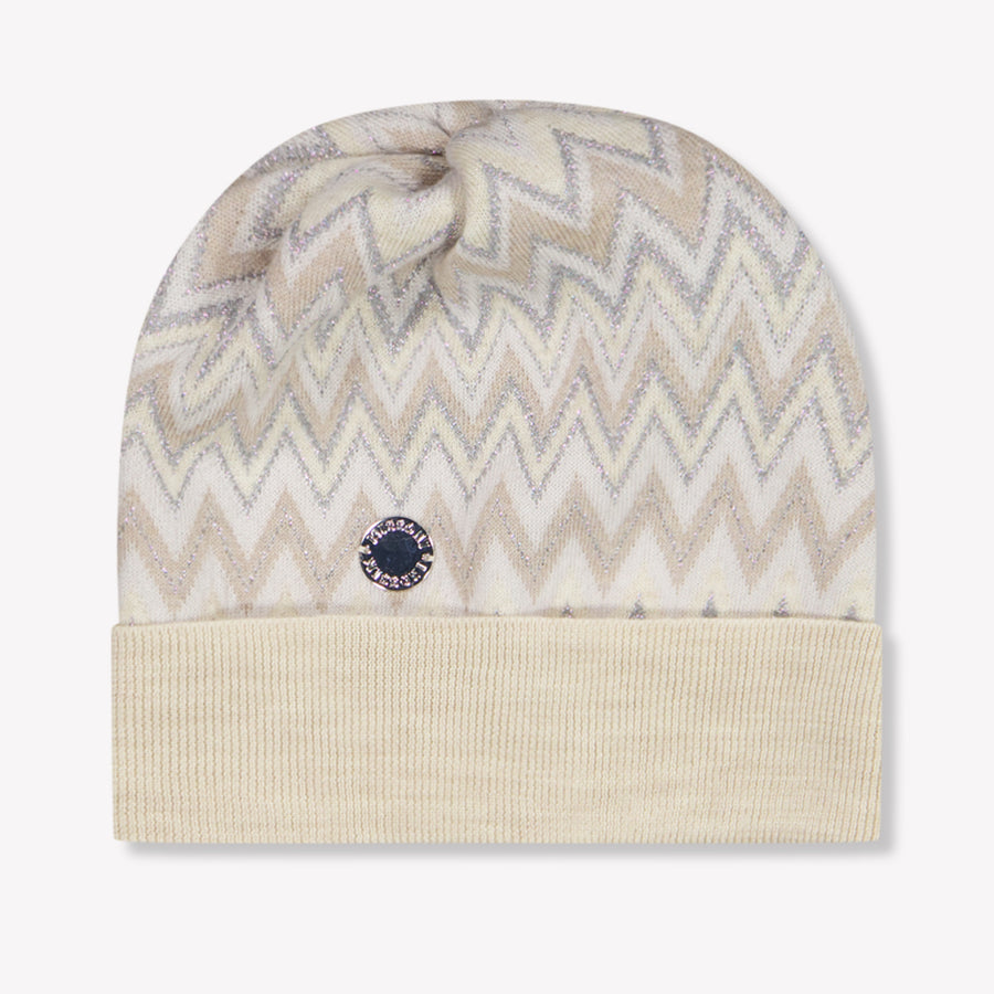 Missoni Kids Girls Hat In Beige
