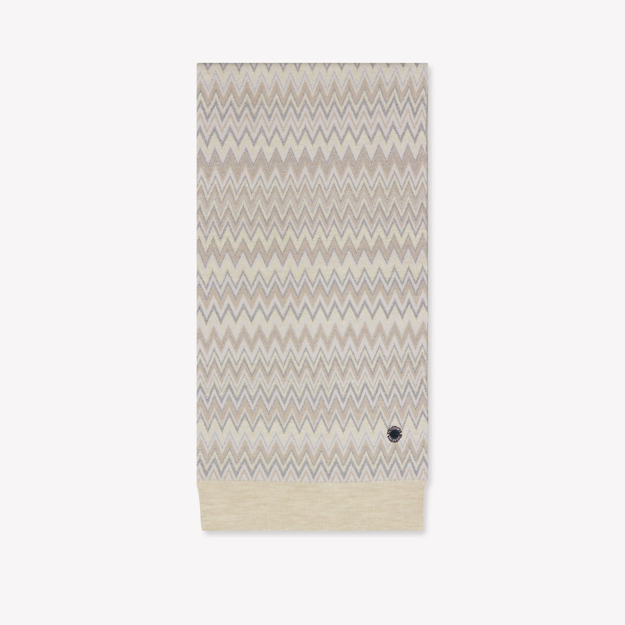 Missoni Girls Scarf in Beige