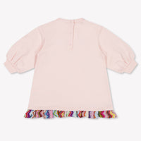 Missoni Baby Meisjes Jurk In Licht Roze