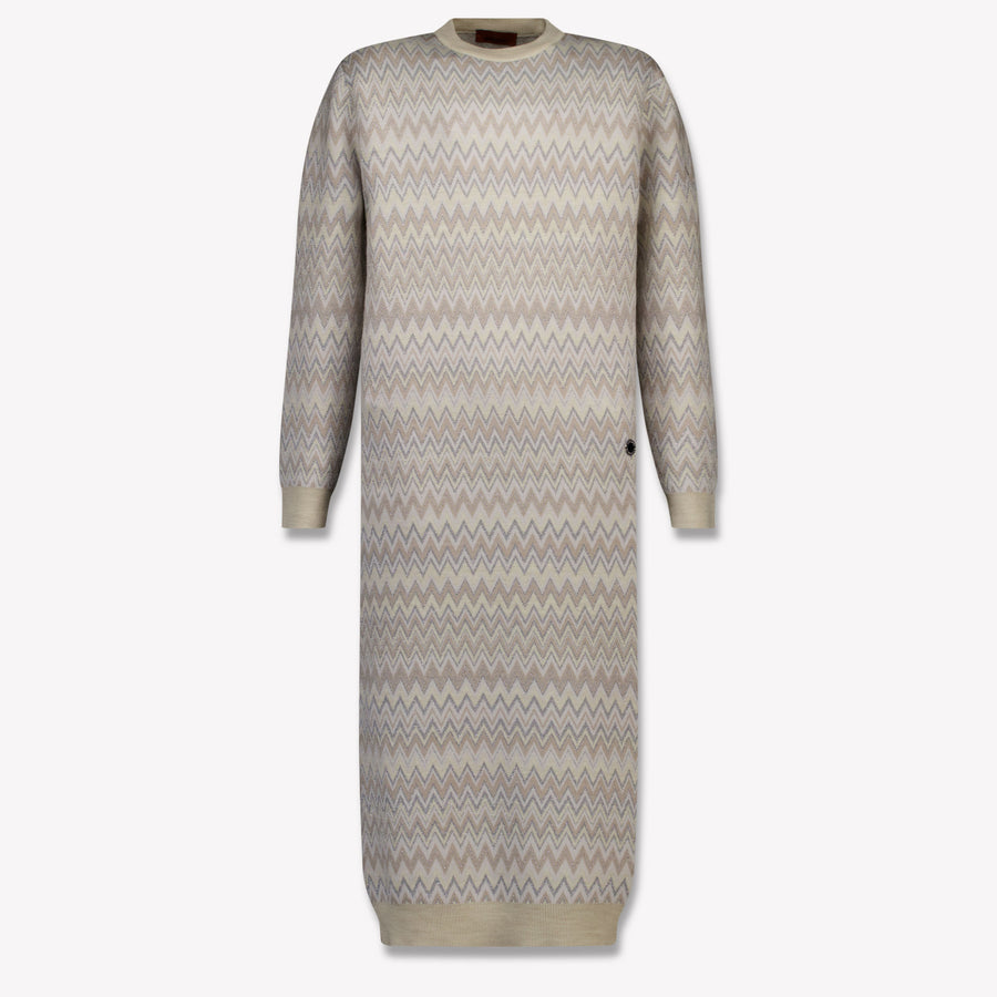 Missoni Girls Dress in Beige