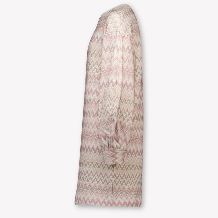 Missoni Kids Girls Dress In Light Pink