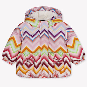 Missoni Baby Girls Jackets In Light Pink