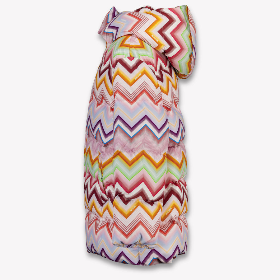 Missoni Kids Girls Winter coat In Light Pink