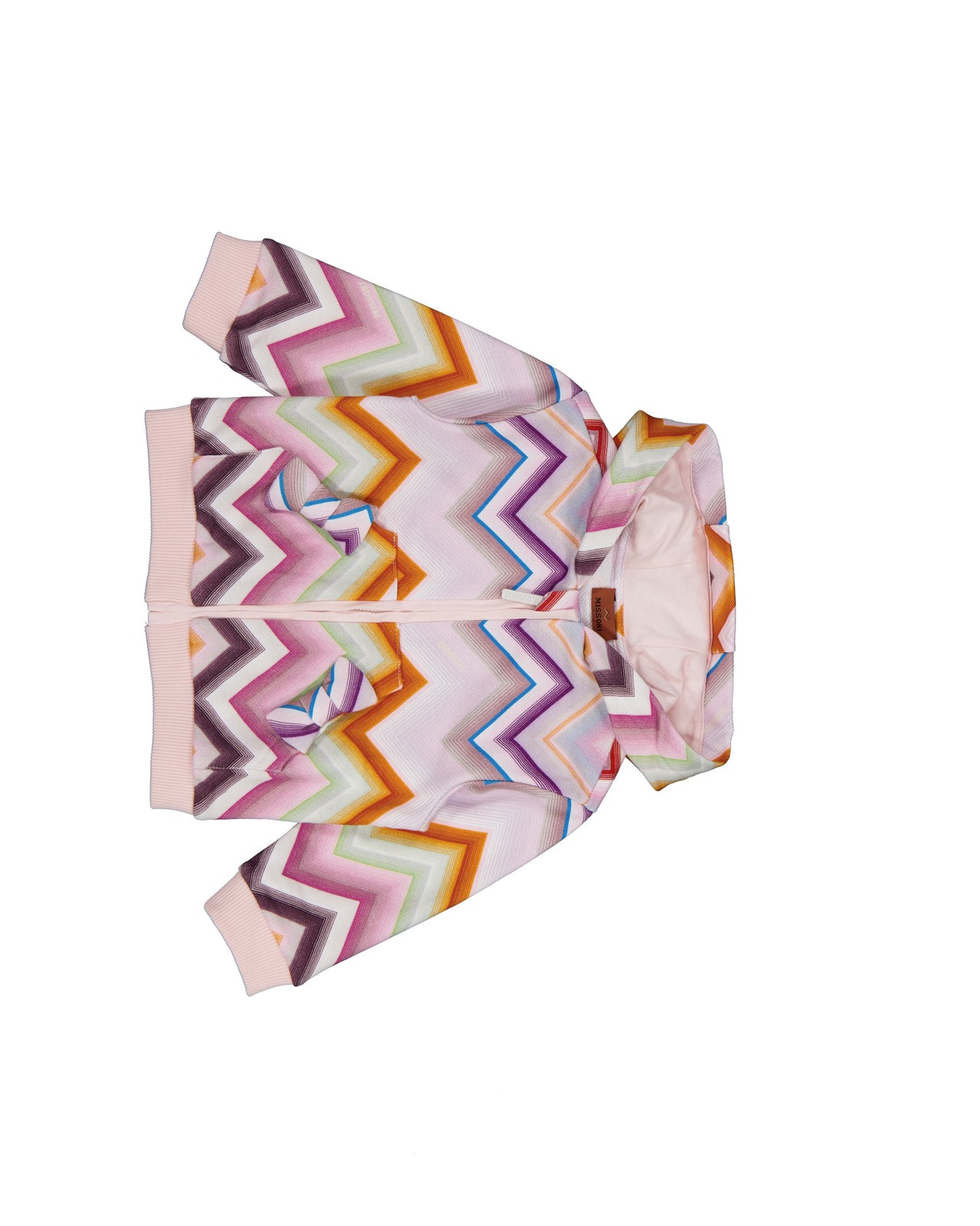 Missoni Baby Girls Cardigan In Light Pink