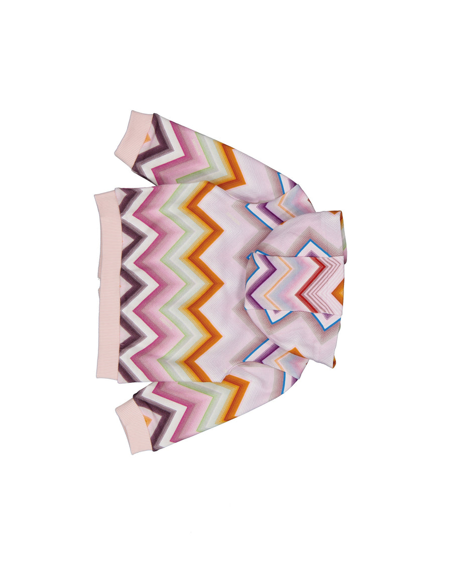 Missoni Baby Girls Cardigan In Light Pink