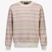 Missoni Kids Girls Sweater In Light Pink
