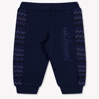 Missoni Baby Boys Pants In Navy