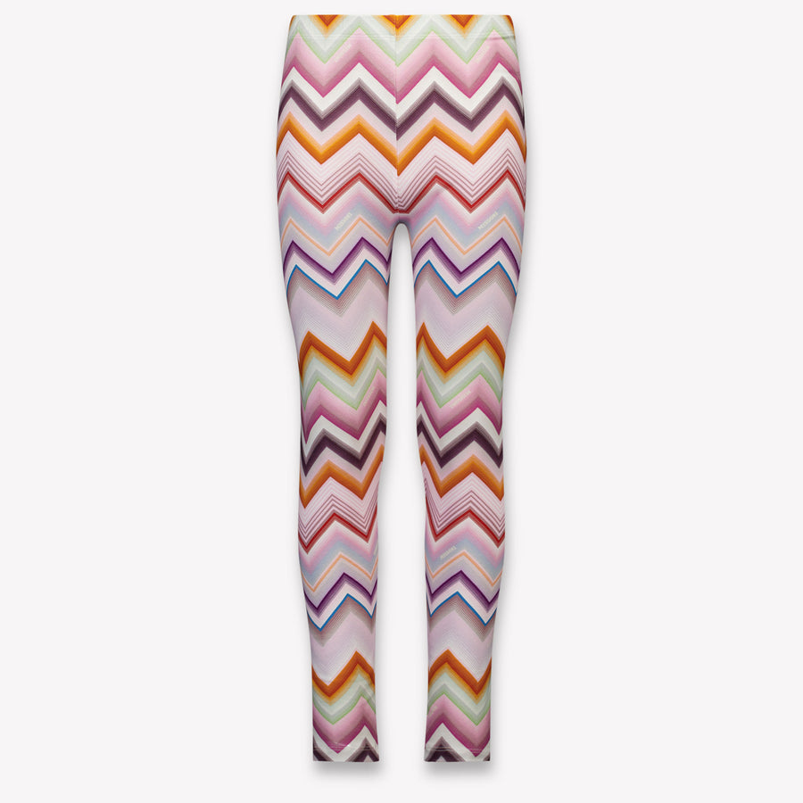 Missoni Kids Girls Leggings In Light Pink