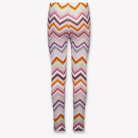 Missoni Kids Girls Leggings In Light Pink