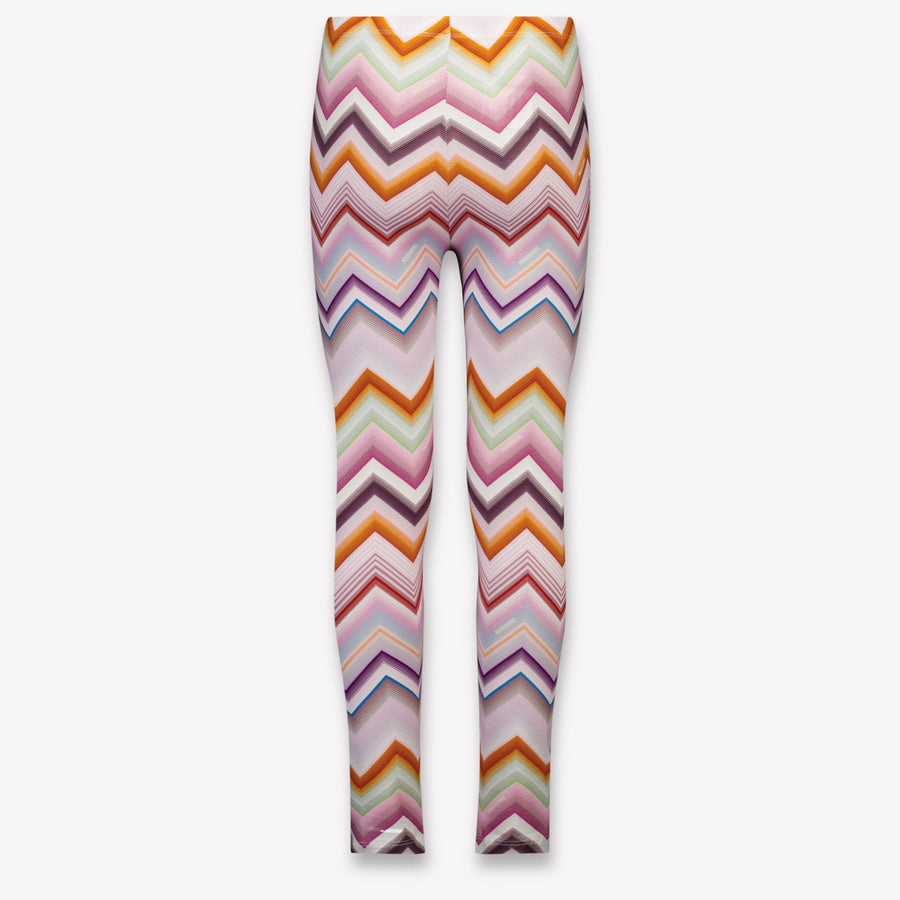 Missoni Kids Girls Leggings In Light Pink