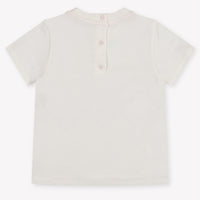 Missoni Baby Girls T-Shirt In OffWhite