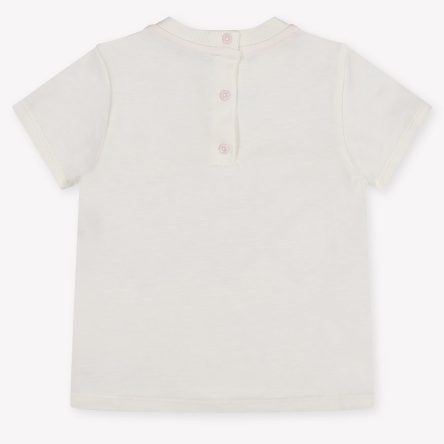 Missoni Baby Girls T-Shirt In OffWhite