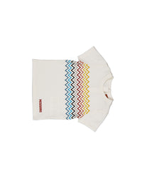 Missoni Baby Boys T-Shirt In OffWhite