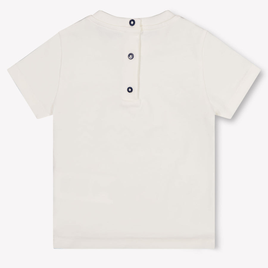 Missoni Baby Boys T-Shirt In OffWhite