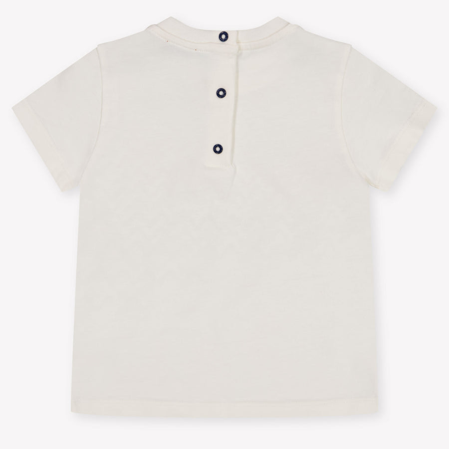Missoni Baby Boys T-Shirt In OffWhite