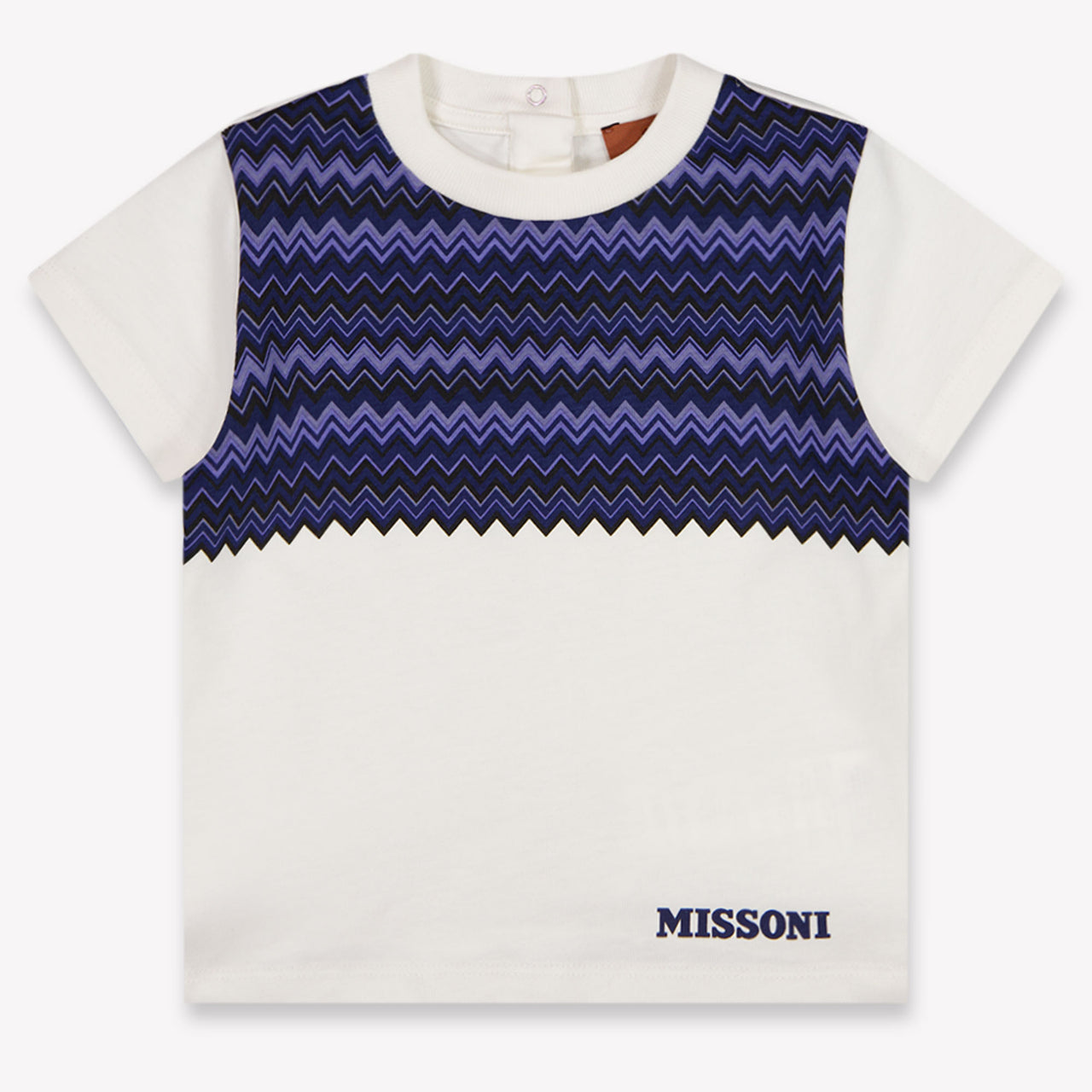 Missoni Baby Jongens T-Shirt In Off White