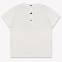 Missoni Baby Jongens T-Shirt In Off White