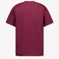 Missoni Kinder Meisjes T-Shirt In Bordeaux