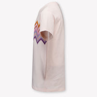 Missoni Kids Girls T-Shirt In Light Pink