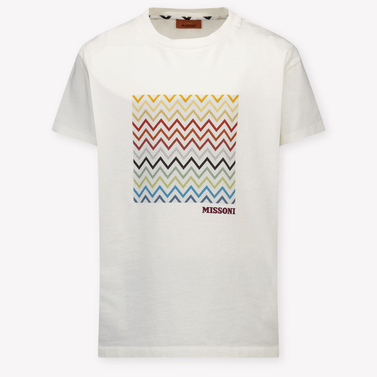 Missoni Kids Boys T-Shirt In OffWhite