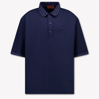 Missoni Kinder Jongens Polo In Navy