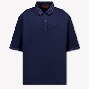 Missoni Kinder Jongens Polo In Navy