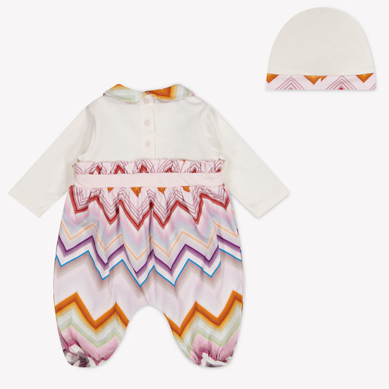 Missoni Baby Girls Playsuit In OffWhite