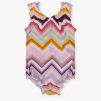 Missoni Baby Girls Swimwear In Light Pink