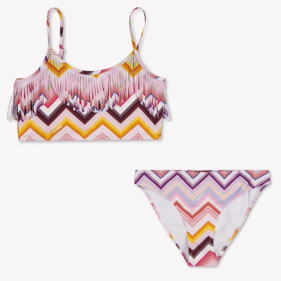 Missoni Girls Swimwear in Light Pink