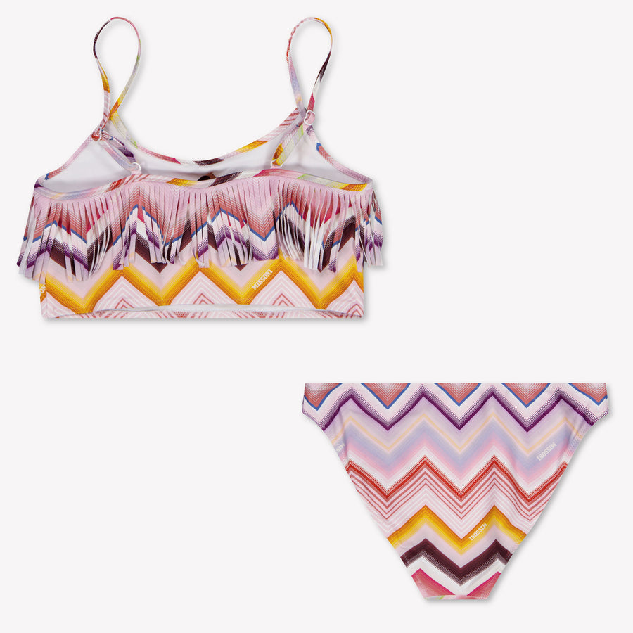 Missoni Kinder Meisjes Zwemkleding In Licht Roze