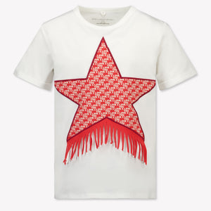 Stella McCartney Kids Girls T-Shirt In White