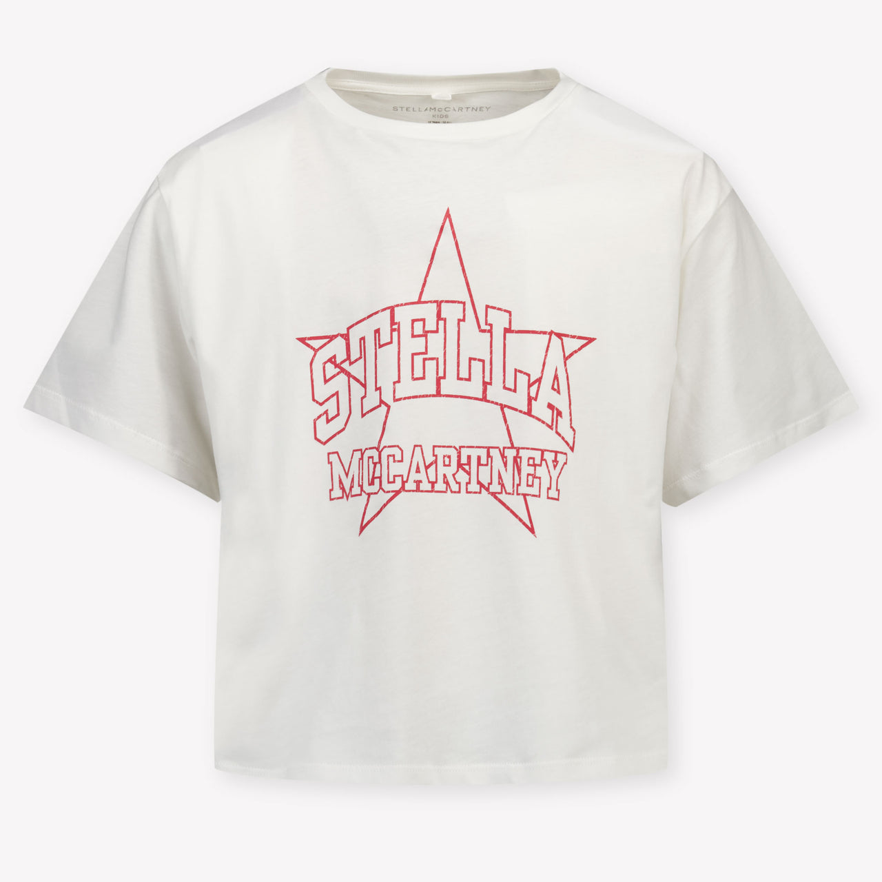 Stella McCartney Kinder Meisjes T-Shirt In Wit