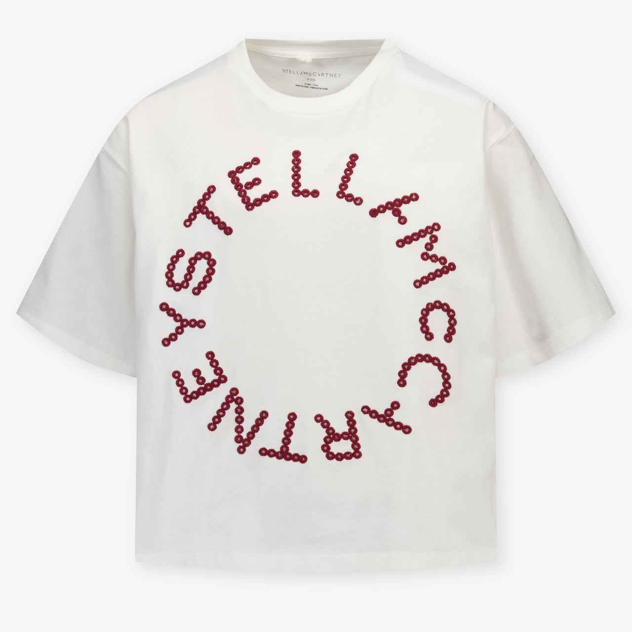 Stella McCartney Kinder Meisjes T-Shirt In Wit