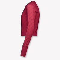 Stella McCartney Kids Girls T-Shirt In Bordeaux