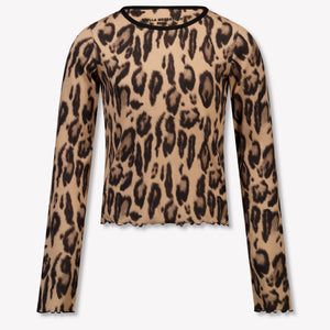 Stella McCartney Kinder Meisjes T-Shirt In Panter