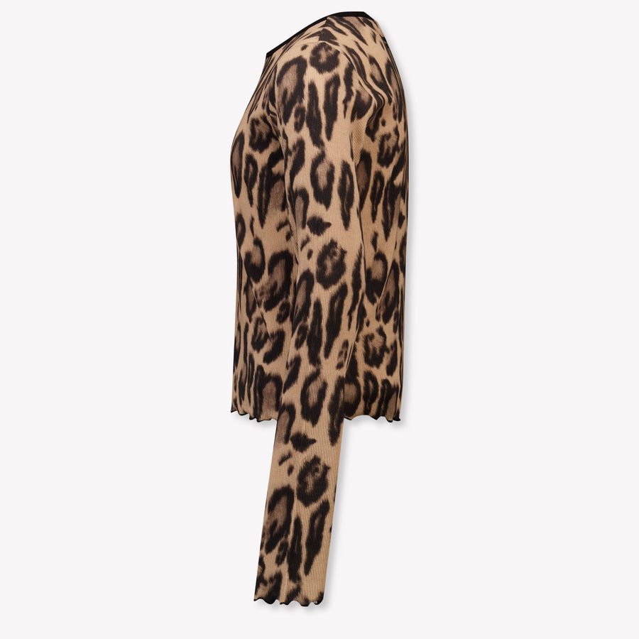 Stella McCartney Kinder Meisjes T-Shirt In Panter