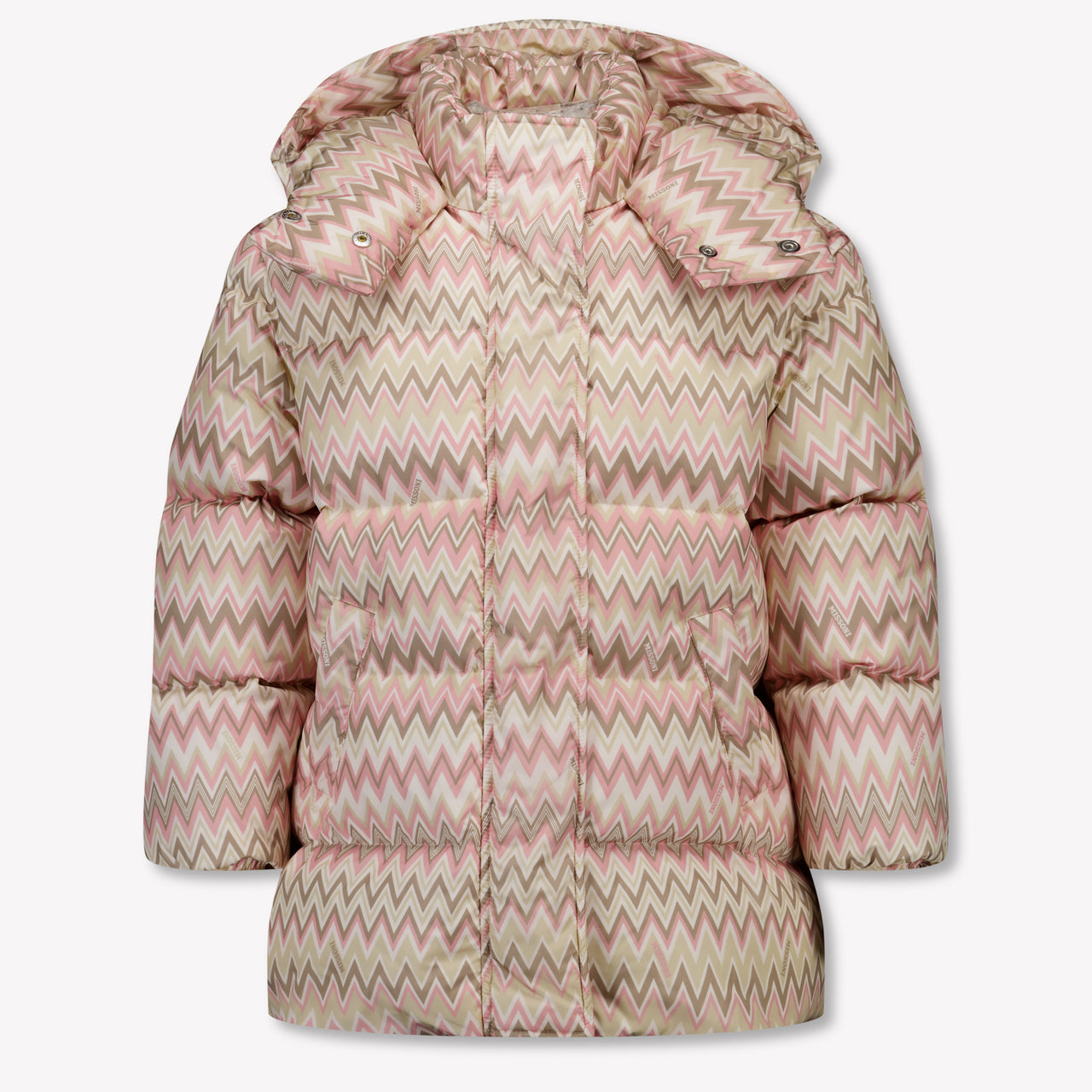 Missoni Kids Girls Jackets In Light Pink