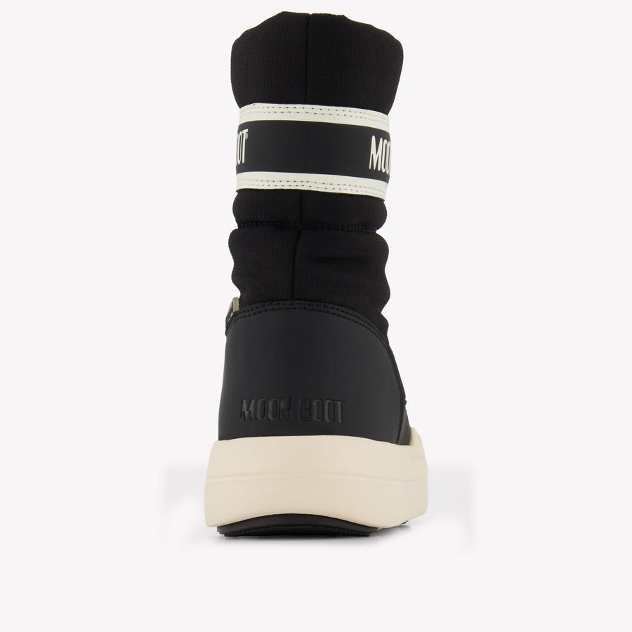Moon Boot Jongens Snowboots In Zwart