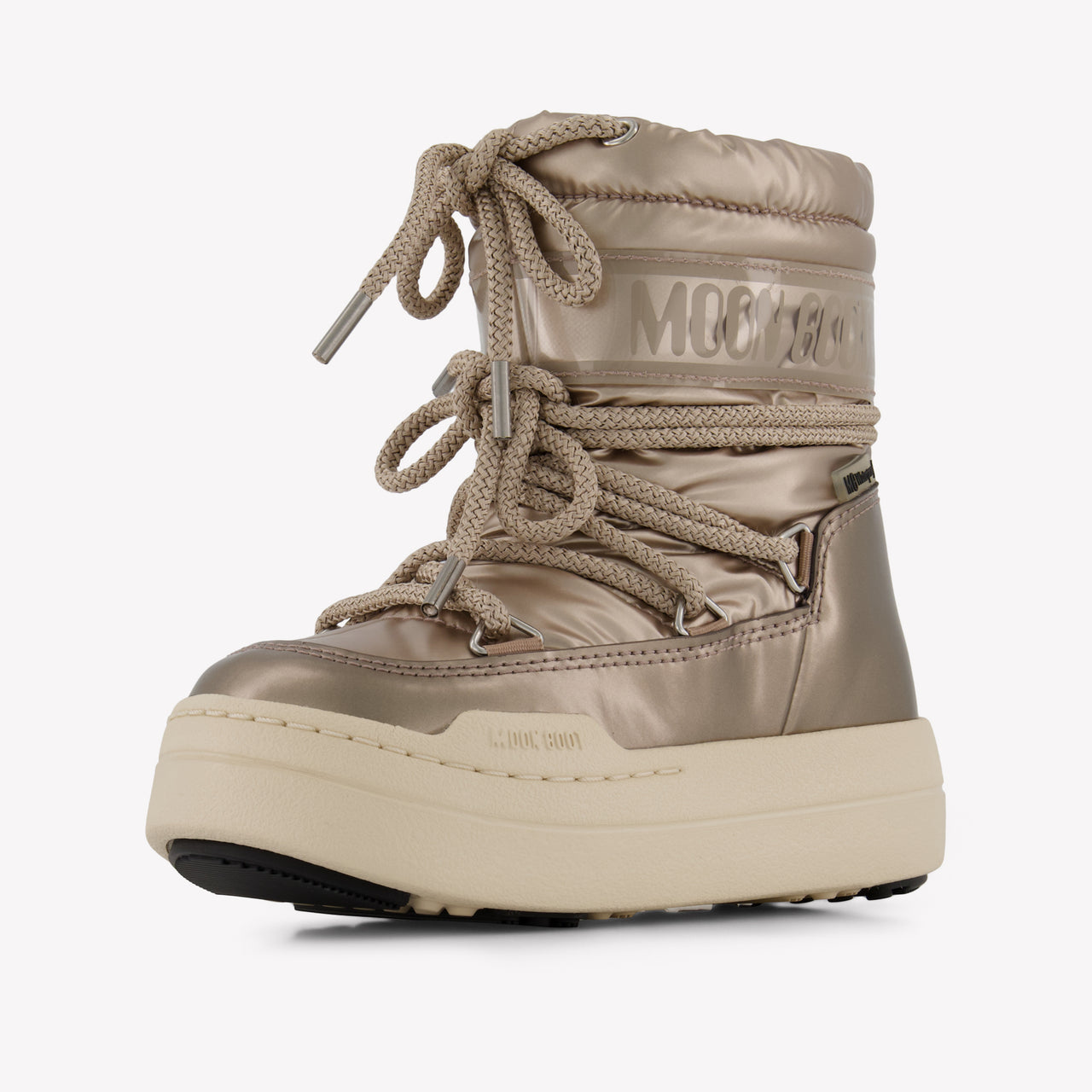 Moon Boot Boys Snow Boots In Black