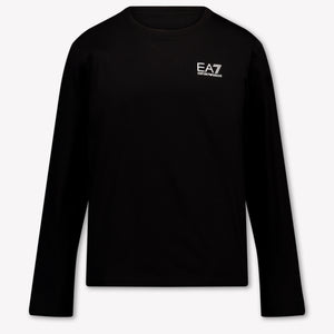 EA7 Kids Boys T-Shirt In Black