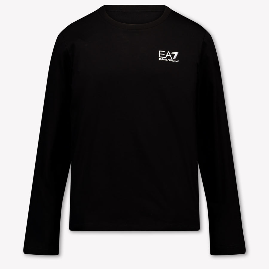 EA7 Kids Boys T-Shirt In Black