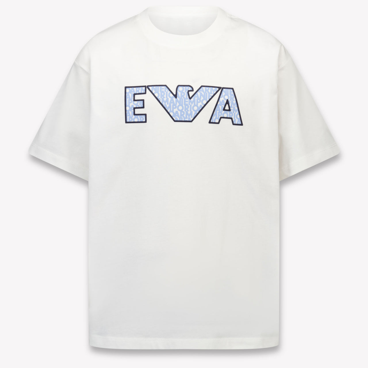 Armani Kinder Jongens T-Shirt In Wit